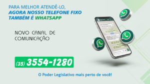 Agora nosso telefone fixo também é Whatsapp