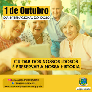 1º de outubro: Dia Internacional do Idoso