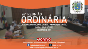 26ª Reunião Ordinária